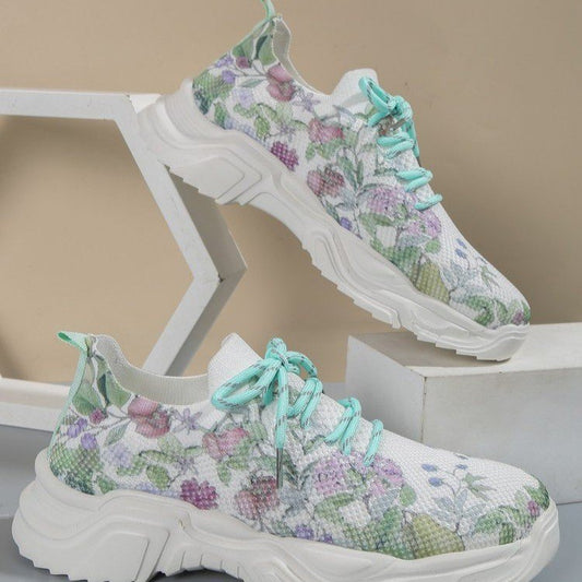 PETRA | Ergonomiche e floreali sneakers